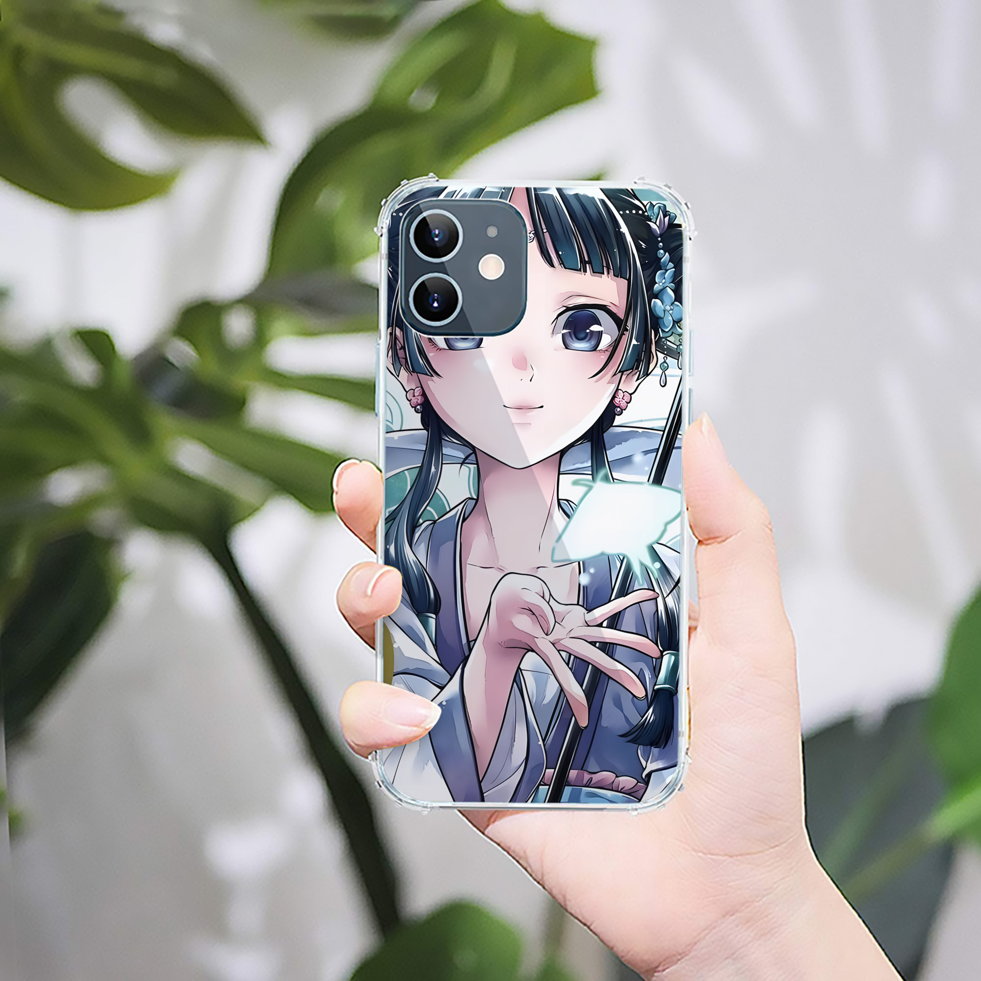 （画像用） 薬屋のひとりごと The Apothecary Diaries 【iPhone 12シリーズ対応】透明スマホケース（クリアソフトケース）